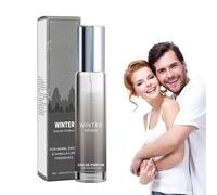 Perfume de feromonas para mujer, perfume Phero, perfume de viaje, colección de aromas mejorados, perfume portátil fresco de larga duración (gris)