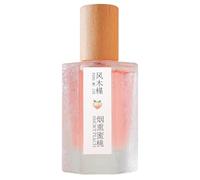 Perfume de melocotón 50 ml Perfume de durazno ahumado para mujeres Fragancia de fruta de refrescos duraderos para mujeres perfumes para