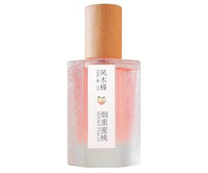 Perfume de melocotón 50 ml Perfume de durazno ahumado para mujeres Fragancia de fruta de refrescos duraderos para mujeres perfumes para