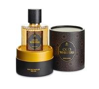 Perfume de Oud - Oud Whispers Eau de Parfum 100 ml - Fragancia Árabe Dulce y Amaderada - Perfume Unisex de Larga Duración con Azafrán, Rosa, Vainilla e Incienso
