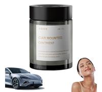 Perfume de terapia para coche,Bálsamo sólido de terapia para coche - Bálsamo Perfumado Ambientador 200g - Perfume sólido de larga duración con natural para interiores de automóviles para vehículos rec