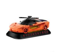 Perfume del coche Solar Drive Car Model Parking Plate Decoración de coches de gama alta (Oro)