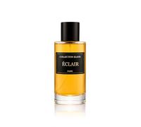 Perfume Eclair 50 ml - Eau de Parfum Mixte de Larga duración - Fragancia ámbar - Perfume Oriental Elegante Hombre y Mujer - Sillage Potente - Idea de regalo de lujo - Colección Elixir, Almizcle