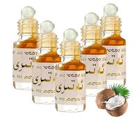 Perfume En Roll-On Frutal De 3 Ml, Perfume En Rol l-O n Para Mujer, Fragancia En Tamaño Viaje, Aceite Con FraganciDe Coco En Roll-On, Fraganci a De Larga Duración (5 UNIDADES)