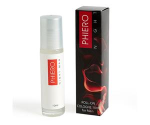 Perfume en roll-on phiero night con feromonas masculinas, Departamento HOMBRE, Poids 0.040 Kg, Colores Blanco