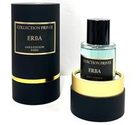 Perfume ERBE Collection Privée Nouvelle Edition (Gold Edition), idea de regalo, perfume de larga duración y unisex de 50 ml, fabricado en Francia (ERBE)