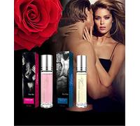 Perfume erótico de pareja íntima de 2 uds, Perfume de feromonas lujuriosas de Flirtyaroma, Perfume de feromonas de Bellunamoon Romance, aumento de la intimidad (Mujer+Masculino)