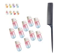Perfume & Hair Oil 2-in-1, Avocado Nourishing&shining Hair Oil, Portable Mini Hairs Perfume Oils for Women, For Frizzy, Dry, Damaged Hairs, Deeply Nourishing Long-Lasting Fragrance (Style-E)