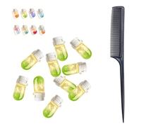 Perfume & Hair Oil 2-in-1, Avocado Nourishing&shining Hair Oil, Portable Mini Hairs Perfume Oils for Women, For Frizzy, Dry, Damaged Hairs, Deeply Nourishing Long-Lasting Fragrance (Style-B)