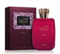 Perfume Hawas Diva Eau de Parfum 100ml Mujer - Fragancia Floral Frutal con Notas de Frambuesa, Rosa y Vetiver - Larga Duración