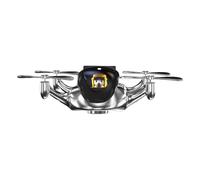 Perfume Helicóptero - Metal, 6,3 x 4,92 x 1,97 pulgadas Air Freshener Solar Rotating Design and Metal Art Decor Car Aroma Difusor, Vehicle Fragrance Accessory for Driving Safety, Car Interiors, Daily