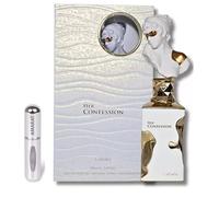 Perfume Her Confession Original 100ML, Perfume Árabe para Mujer de Larga Duración, Eau Da Parfum, Incluye Atomizador 5ML, Fragancia Canela y Acordes Místicos con Notas de Vainilla (Her)