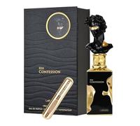 Perfume His Confession Eau de Parfum 100ml Original | Perfume Masculino con Notas de Cuero, Vainilla y Sándalo + Regalo Atomizador Recargable 5ml Drikanbest