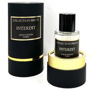 Perfume INTERDIT Collection Privée Nouvelle Edition (Gold Edition), idea de regalo, perfume de larga duración y unisex de 50 ml, fabricado en Francia (INTERDIT)