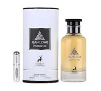 Perfume Jean Lowe Inmortal 100ml, Perfume Árabe de Larga Duración, Eau de Parfum Importado desde Dubái, Fragancia Intensa y Elegante, Incluye Atomizador Recargable 5ML (Inmortal)