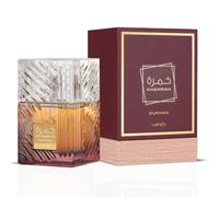 Perfume Khamrah Dukhan EDP de Lattafa 100 ml, perfume unisex - Pimento picante ahumado