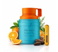 Perfume Odyssey Mandarin Sky - Perfume Árabe para Hombre 100ml | Fragancia Cítrica-Amaderada de Larga Duración | Elegante y Sensual | Producto Original + Atomizador 5ml de Regalo