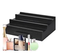 Perfume Organizer - Wooden Colgne Organizer | Perfume Display Stand For Dresser | Three-Layer Perfumes Holder | Fragance Holder Shelf, Wooden Display Riser Rack With Drawers For Watches, Room