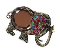 Perfume para Coche Clip, Elefante de Aleación Rhinestone | Decoracion Verano, Piedra de Aromaterapia, Decoración Interior de Automóviles