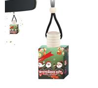 Perfume para coche, perfume de Navidad, ambientador de coche, eliminador de olores de larga duración, decoración de fiestas, conductores, pasajeros, regalo para camiones de coche, SUV