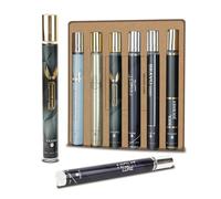 Perfume para hombre, paquete de 6 unidades, 100 ml, perfume para hombre con bergamota, notas agudas, lirio y almizcle, sensual y seguro de sí mismo, duradero, un aroma para cada día