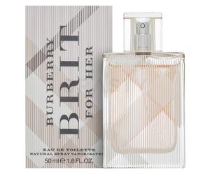 Perfume para mujer Burberry Brit EDT 50 ml