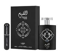 Perfume QIAM SILVER Lattafa Pride Eau de Parfum 100ml Original | Unisex Fresco y Amaderado | Larga Duración + Regalo Atomizador Recargable 5ml Drikanbest