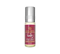 Perfume Rasha Al Rehab (6 ml, sin alcohol, de alta calidad, oriental, árabe, oud, misk, almizcle, perfume natural, ámbar, madera de águila, esencial, attar scent)