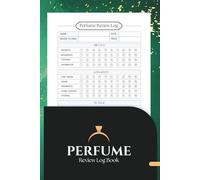 Perfume Review Log Book: Aesthetic Fragrance Review Journal to Track Perfume Notes, Longevity, and Sillage