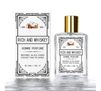 Perfume rico de whisky/musgo forestal para hombre, directamente desde el barril/derivado del extracto de musgo del bosque, Eau de Parfum para hombre, fragancia de carácter masculino (rico whisky)