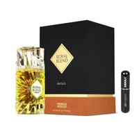Perfume Royal Blend Vintage Extrait de Parfum 100ML, Perfume Árabe Unisex de Larga Duración, Incluye Atomizador, Fragancia Oriental y Ambarada con Notas de Davana, Inmortal y Bálsamo de Tolú (Vintage)