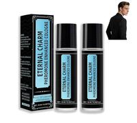 Perfume Seductor Con Feromonas Para Hombre, Fragancia De Larga Duración Que Infunde Confianza, Elegante Spray Corporal Y Mini Fragancia, Realza El Encanto Masculino (2pcs)