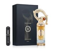Perfume Sehr Original 100ML, Perfume Árabe Unisex de Larga Duración, Eau de Parfum Importado desde Dubái, Incluye Atomizador Recargable 5ML, Fragancia con Notas Cálidas y Sensuales (Sehr)