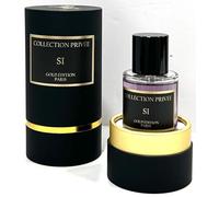 Perfume SI Collection Privée Nouvelle Edition (Gold Edition), idea de regalo, perfume de larga duración y unisex de 50 ml, fabricado en Francia (SI)