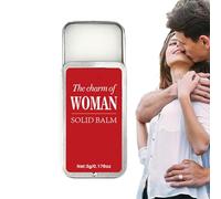 Perfume Sólido Mujer, Fragancia Sólida Duradera 50g Con Floral, Perfume Duradero Portátil Para Oficina Viajes Estudios Reuniones Y Actividades Diarias