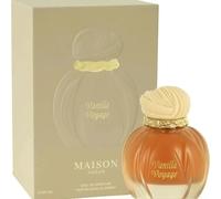 Perfume Vanilla Voyage Oriental Dulce Unisex 100 ml | Fragancia Cálida y Lujosa de Larga Duración | Notas de Caramelo, Jazmín, Miel, Ámbar, Vainilla y Almizcle | Aroma Intenso y Sofisticado