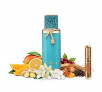 Perfume Vulcan Feu Eau de Parfum Unisex 100ml | Fragancia Intensa y Duradera con Notas Tropicales de Mango, Jengibre y Ámbar | Regalo Atomizador 5ml DRIKANBEST