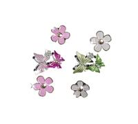 Perfumes para salida de aire para coche, con clip, para niñas, difusor refrescante y clip de ventilación de mariposa