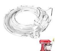 PERFYX Protector De Vertido Para Batidora KitchenAid 4.5-5QT Protector Contra Protección Contra Salpicaduras Transparente Para Tazón De Acero Lnoxidable Vidrio Y Cerámica