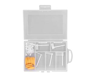 PerGar Juego de Reparación de Cabezal Magnético HDD de 2,5 y 3,5 Pulgadas, Herramienta de Repuesto de Cabezal de Disco Duro con Peine de 16 Piezas con Fundas para los Dedos, Juego de