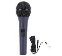 PerGar Micrófono con Cable, Micrófono con Cable de Malla Metálica, Micrófono con Cable de Salida Balanceada, Micrófono Vocal Dinámico con Agarre Ergonómico, Adecuado para Karaoke