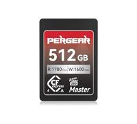 Pergear Tarjeta de memoria CFexpress 4.0 tipo A de 512 GB, velocidad de lectura de hasta 1780 MB/s y velocidad de escritura de 1600 MB/s para 4K 120P, 8K 30P (Master Series), compatible con cámaras