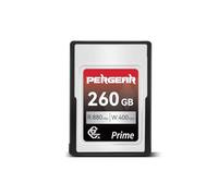 PERGEAR Tarjeta de memoria profesional CFexpress tipo A de 260 GB, velocidad de lectura de hasta 880 MB/s y 900 MB/s de velocidad de escritura para grabación 4K 120P, 8K 30P