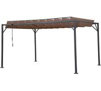 Pérgola bioclimática de tejido 3x4 m - topo