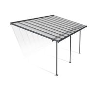 Techos para terrazas de aluminio Sierra Palram - Canopia 3 x 6,1 m gris