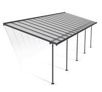 Techos para terrazas de aluminio Sierra Palram - Canopia 3 x 9,15 m gris