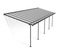 Techos para terrazas de aluminio Sierra Palram - Canopia 3 x 9,71 m gris