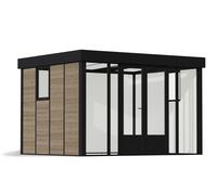 Pérgola de aluminio canopia by palram copenhagen negro