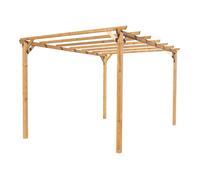 Pérgola de madera harmala 3x4m blooma