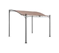 Pérgola de metal - 2,6 x 3 m - beige | Uniprodo